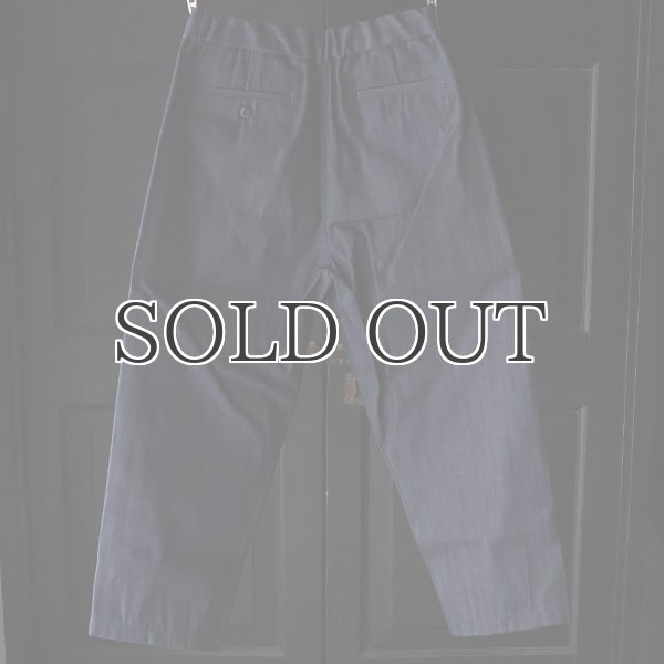 画像3: 「備後」 12オンス セルヴィッチ 赤耳デニム 2タック ワイド イージーパンツ【MADE IN JAPAN】『日本製』【送料無料】/ Upscape Audience (3)