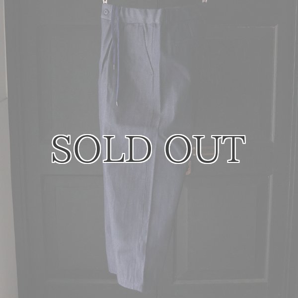 画像4: 「備後」 12オンス セルヴィッチ 赤耳デニム 2タック ワイド イージーパンツ【MADE IN JAPAN】『日本製』【送料無料】/ Upscape Audience (4)