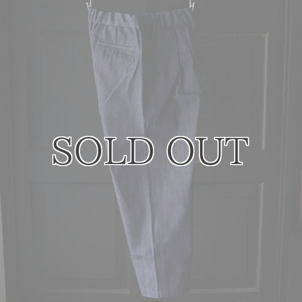 画像5: 「備後」 12オンス セルヴィッチ 赤耳デニム 2タック ワイド イージーパンツ【MADE IN JAPAN】『日本製』【送料無料】/ Upscape Audience (5)