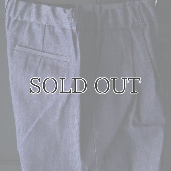 画像9: 「備後」 12オンス セルヴィッチ 赤耳デニム 2タック ワイド イージーパンツ【MADE IN JAPAN】『日本製』【送料無料】/ Upscape Audience (9)