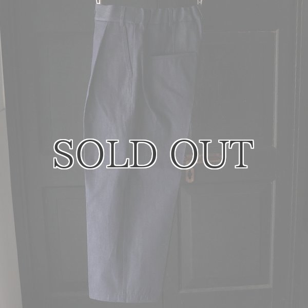 画像4: 「備後」11oz セルヴィッチ 赤耳デニム 1タック ワイド バレル イージーパンツ【MADE IN JAPAN】『日本製』【送料無料】/ Upscape Audience (4)