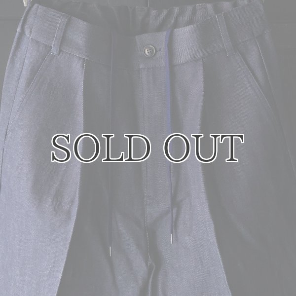 画像6: 「備後」11oz セルヴィッチ 赤耳デニム 1タック ワイド バレル イージーパンツ【MADE IN JAPAN】『日本製』【送料無料】/ Upscape Audience (6)