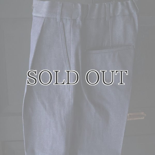 画像8: 「備後」11oz セルヴィッチ 赤耳デニム 1タック ワイド バレル イージーパンツ【MADE IN JAPAN】『日本製』【送料無料】/ Upscape Audience (8)