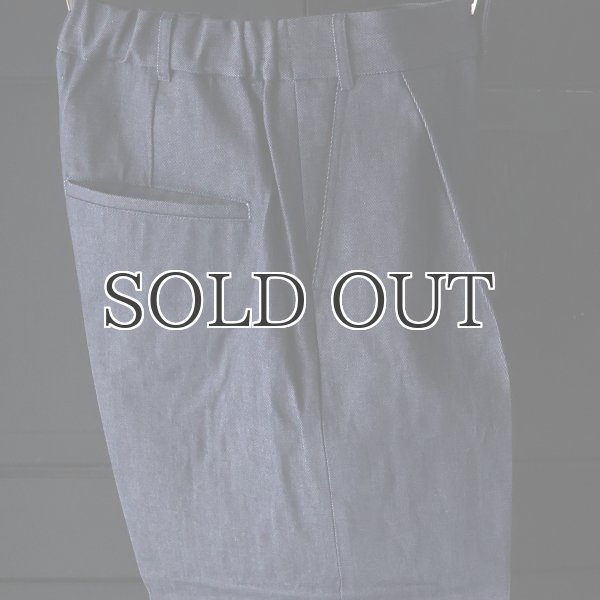 画像9: 「備後」11oz セルヴィッチ 赤耳デニム 1タック ワイド バレル イージーパンツ【MADE IN JAPAN】『日本製』【送料無料】/ Upscape Audience (9)