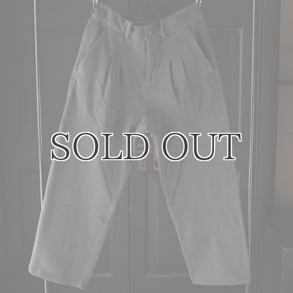 画像4: ピグメントヘビー裏起毛(14オンス)2タック イージーワイドパンツ / Audience (4)