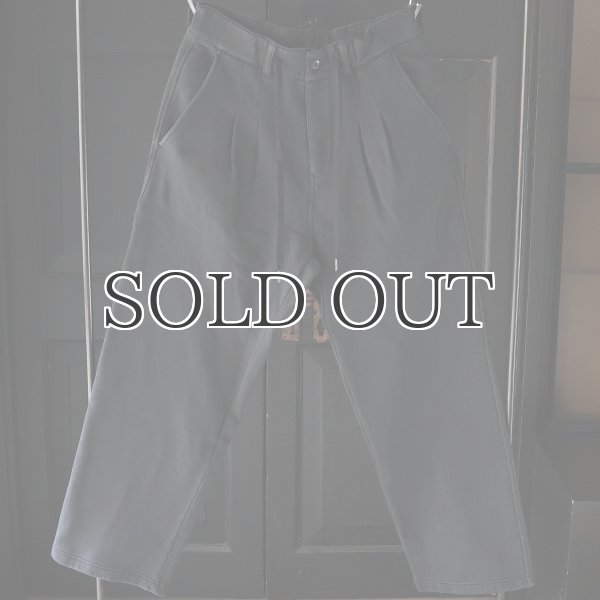 画像6: ピグメントヘビー裏起毛(14オンス)2タック イージーワイドパンツ / Audience (6)