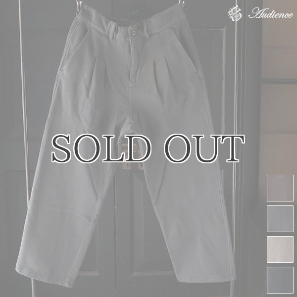 画像1: ピグメントヘビー裏起毛(14オンス)2タック イージーワイドパンツ / Audience (1)