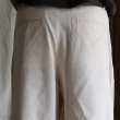 画像19: 綿麻ビンテージキャンバス 2タック ワイド テーパード イージーパンツ 【送料無料】/Audience (19)
