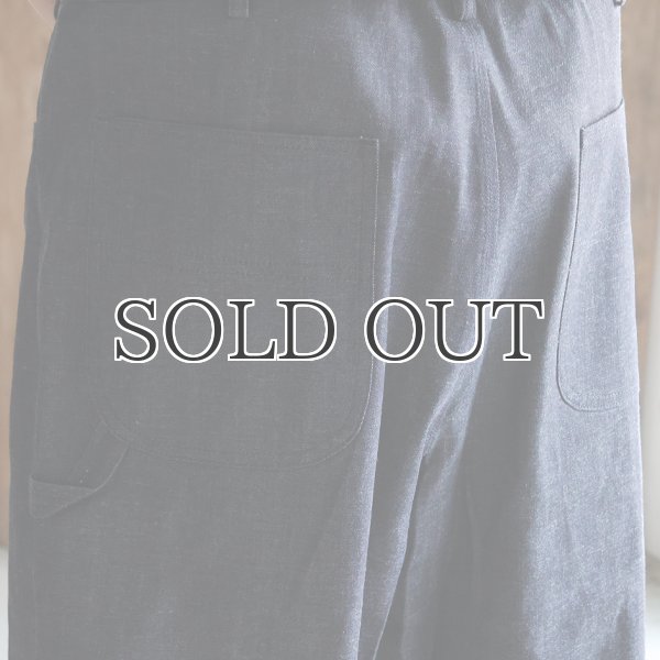 画像6: 「備後」8オンス ムラデニム ワイド イージーペインターパンツ【MADE IN JAPAN】『日本製』【送料無料】/ Upscape Audience (6)