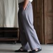 画像13: LANATEC® (ラナテック) TECH ウールライクツイル 2タック ワイドストレート イージーパンツ【MADE IN JAPAN】『日本製』【送料無料】/ Upscape Audience (13)