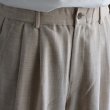 画像18: Reflax®(リフラクス) TECH リネンライクキャンバス 2タック ペグトップ ワイドテーパード イージーパンツ【MADE IN JAPAN】『日本製』/ Upscape Audience (18)