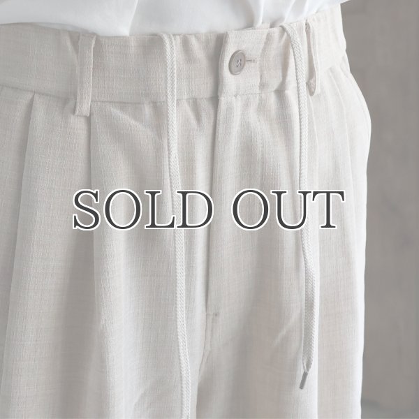 画像20: Reflax®(リフラクス) TECH リネンライクキャンバス 2タック ペグトップ ワイドテーパード イージーパンツ【MADE IN JAPAN】『日本製』/ Upscape Audience (20)