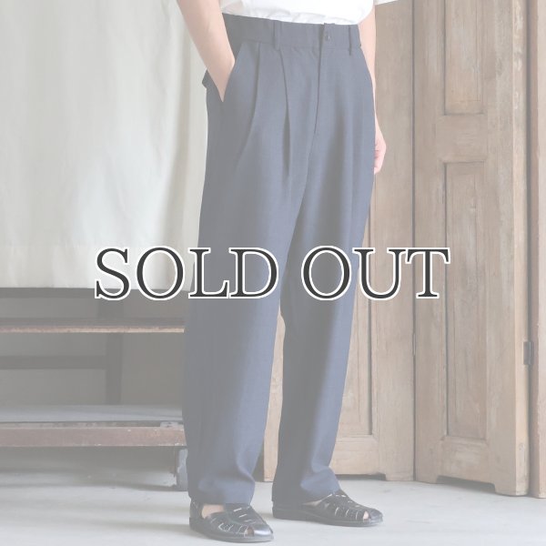 画像11: Reflax®(リフラクス) TECH リネンライクキャンバス 2タック ペグトップ ワイドテーパード イージーパンツ【MADE IN JAPAN】『日本製』/ Upscape Audience (11)