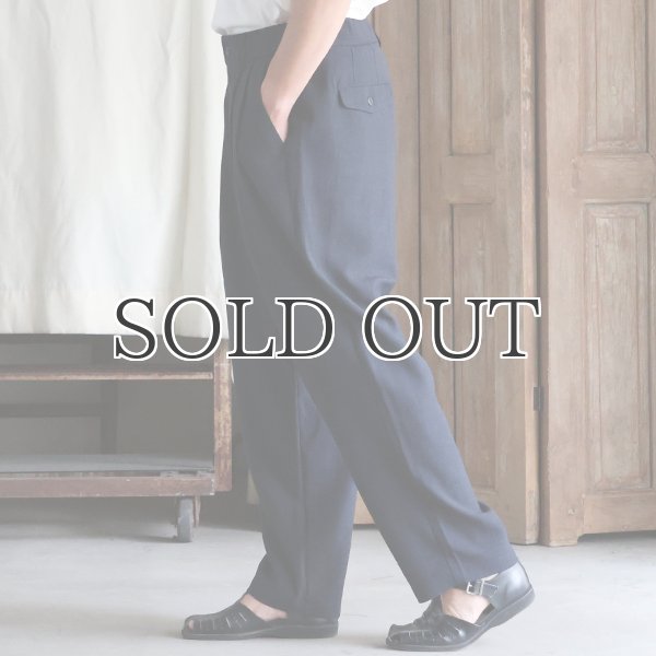 画像13: Reflax®(リフラクス) TECH リネンライクキャンバス 2タック ペグトップ ワイドテーパード イージーパンツ【MADE IN JAPAN】『日本製』/ Upscape Audience (13)