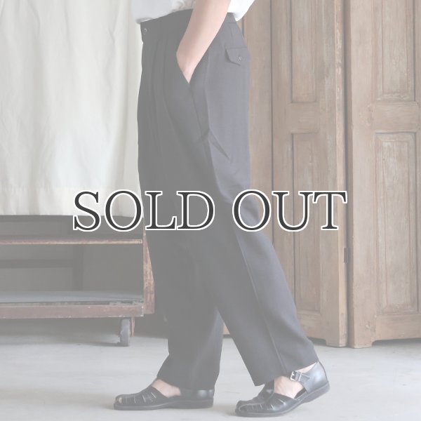 画像10: Reflax®(リフラクス) TECH リネンライクキャンバス 2タック ペグトップ ワイドテーパード イージーパンツ【MADE IN JAPAN】『日本製』/ Upscape Audience (10)