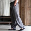 画像4: Naturemier™（ナチュレミア）TECH リネンライクトロワッシャー 1タック カーヴド ドロストパンツ【MADE IN JAPAN】『日本製』【送料無料】/ Upscape Audience (4)