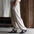 画像10: Naturemier™（ナチュレミア）TECH リネンライクトロワッシャー 1タック カーヴド ドロストパンツ【MADE IN JAPAN】『日本製』【送料無料】/ Upscape Audience (10)