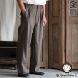 画像1: スマートT/R ジャパニーズ トラディショナルパターン 2タック ワイド ドロストパンツ【MADE IN JAPAN】『日本製』【送料無料】/ Upscape Audience (1)