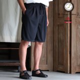 画像: POLARTEC®(ポーラテック) POWER DRY® (パワードライ) 鹿の子 2タック ドロストショーツ【MADE IN JAPAN】『日本製』 / Upscape Audience