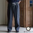 画像1: 「備後」 8オンス ムラデニム ヴィンテージWASH 2タック ワイドテーパード イージーパンツ【MADE IN JAPAN】『日本製』/ Upscape Audience (1)