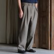 画像14: Naturemier™️（ナチュレミア）TECH リネンライク ランダムコードクロス BOXタック ワイドテーパード イージーパンツ【MADE IN JAPAN】『日本製』【送料無料】/ Upscape Audience  (14)
