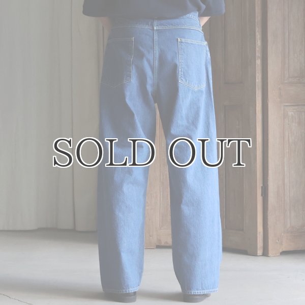 画像5: 「備中」12.5oz セルヴィッチ 赤耳デニム ヴィンテージWASH 5ポケ アジャスターワイドパンツ【MADE IN JAPAN】『日本製』【送料無料】/ Upscape Audience【ご予約商品・6月上旬〜下旬予定】 (5)