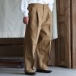 画像2: 「備中」10オンス 極厚オックス 1タック ワイド バレル イージーパンツ【MADE IN JAPAN】『日本製』【送料無料】/ Upscape Audience (2)