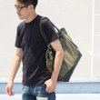 画像10: デッドストックレインカモテント生地×Leather Travel Tote Bag 【送料無料】 / Upscape Audience VASCO (10)