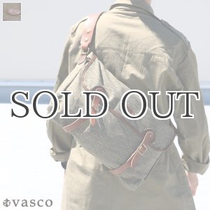 画像: VASCO デッドストックレインカモテント生地×Leather Fishing Shoulder Bag 【送料無料】 / Upscape Audience