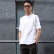 画像12: 吊編天竺 C/Nスプリットスリーブ 胸ポケ付 Tee【MADE IN TOKYO】『東京製』  / Upscape Audience (12)