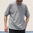 画像5: 吊編天竺 C/Nスプリットスリーブ 胸ポケ付 Tee【MADE IN TOKYO】『東京製』  / Upscape Audience (5)