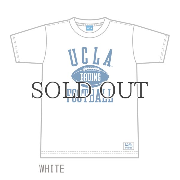 画像9: 6.2オンス丸胴BODY UCLA"FOOTBALLオールドプリント"TEE / Audience (9)