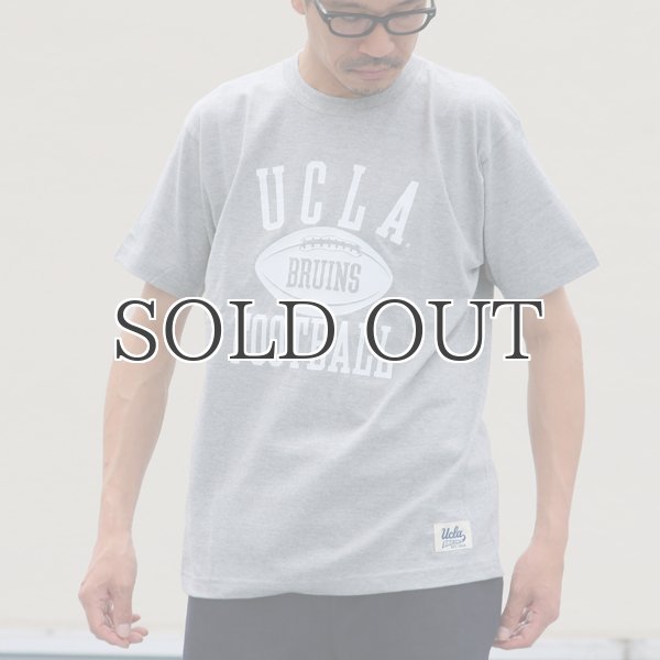 画像4: 6.2オンス丸胴BODY UCLA"FOOTBALLオールドプリント"TEE / Audience (4)