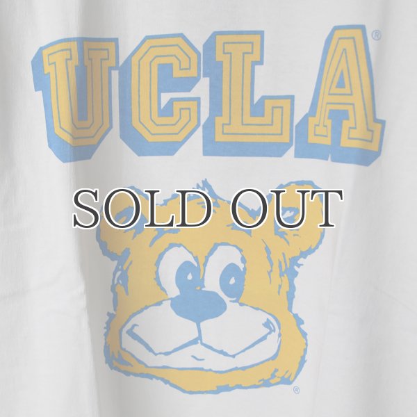 画像10: 6.2oz丸胴UCLA"BEAR"オールドプリントTEE / Audience (10)