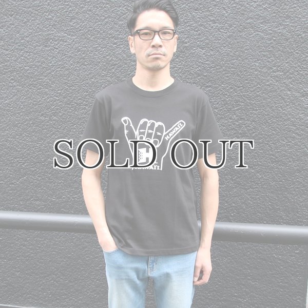 画像7: 6.2oz丸胴HAWAII”HAND”オールドプリントTEE / Audience (7)