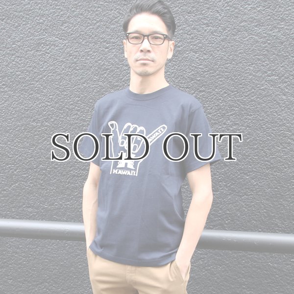 画像8: 6.2oz丸胴HAWAII”HAND”オールドプリントTEE / Audience (8)