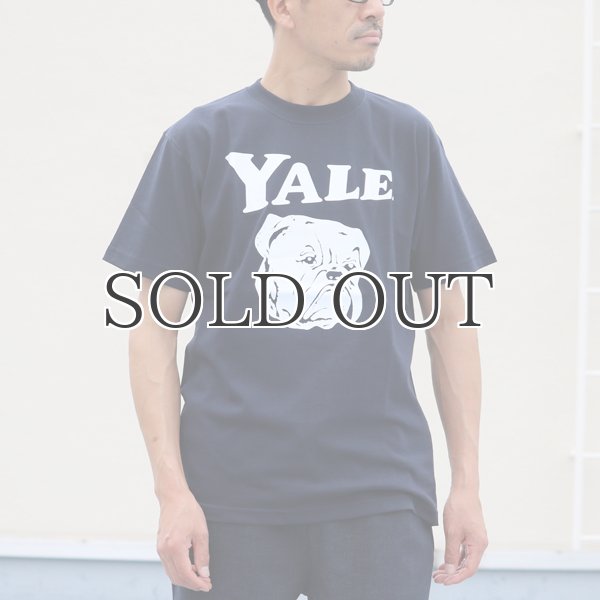 画像5: 6.2オンス丸胴BODY YALE"Handsome-YALEオールドプリント"TEE / Audience (5)