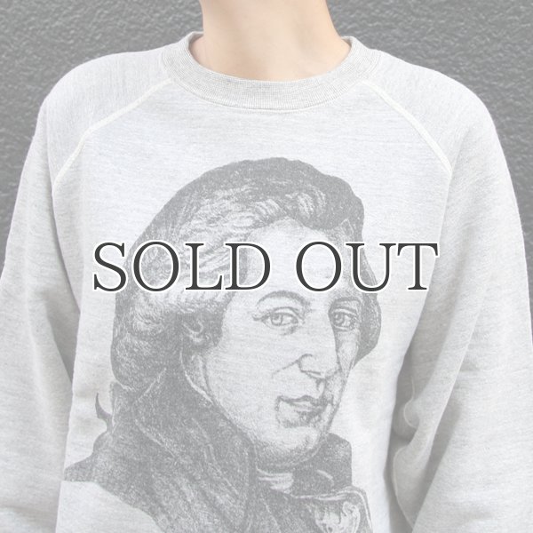 画像7: 19/7吊編裏毛 Wolfgangプリント ラグランスウェット［Lady's］【MADE IN TOKYO】『東京製』/ Upscape Audience  (7)