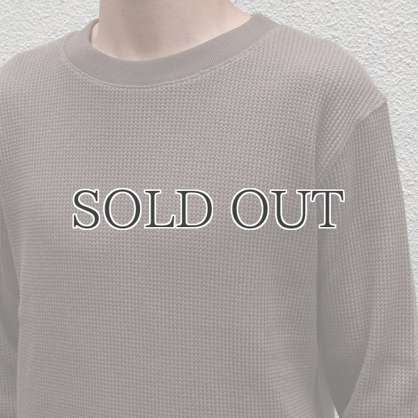 画像16: アメリカンドライワッフル×リブ エルボーパッチニット【MADE IN JAPAN】『日本製』 / Upscape Audience (16)