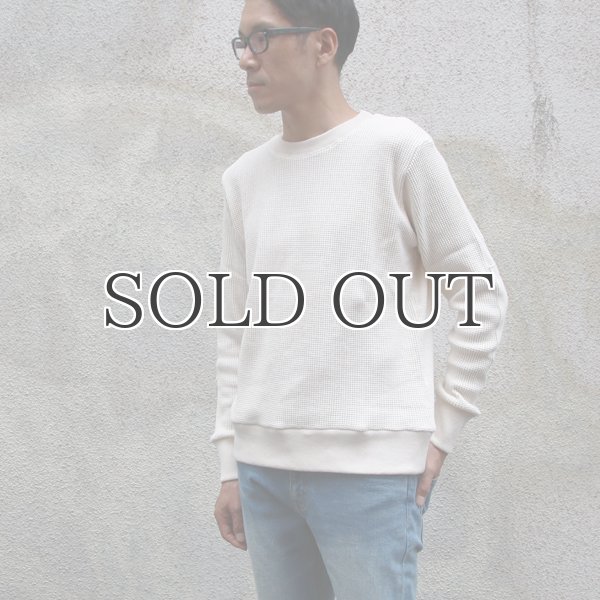 画像8: アメリカンドライワッフル×リブ エルボーパッチニット【MADE IN JAPAN】『日本製』 / Upscape Audience (8)