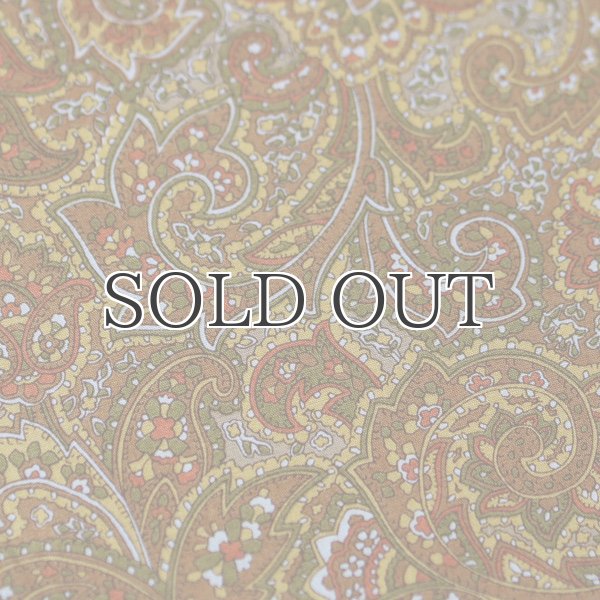 画像7: サラサ柄コットンクロス　オープンカラーL/Sシャツ【MADE IN JAPAN】『日本製』/ Upscape Audience (7)