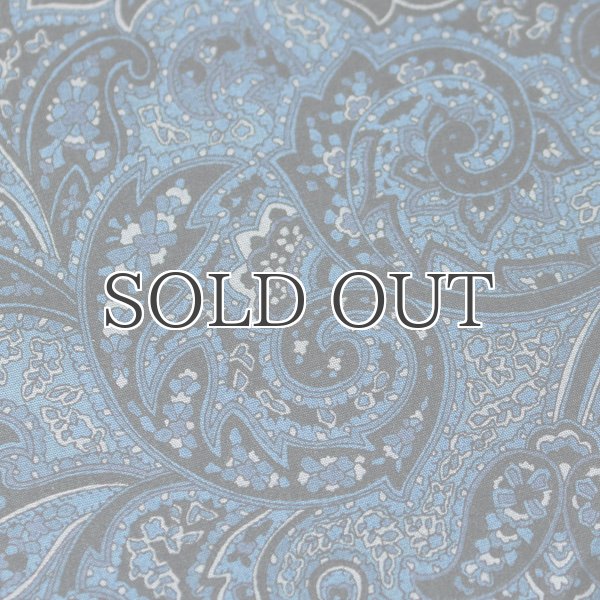 画像8: サラサ柄コットンクロス　オープンカラーL/Sシャツ【MADE IN JAPAN】『日本製』/ Upscape Audience (8)