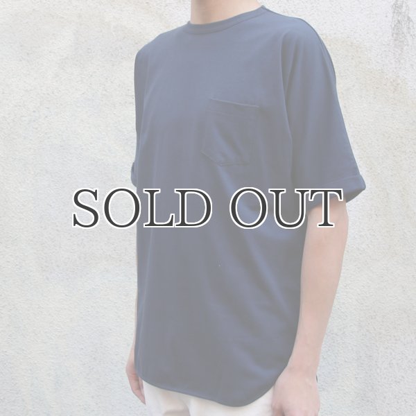画像7: コーマ天竺ロールアップ胸ポケ付TEE【MADE IN JAPAN】『日本製』/ Upscape Audience  (7)