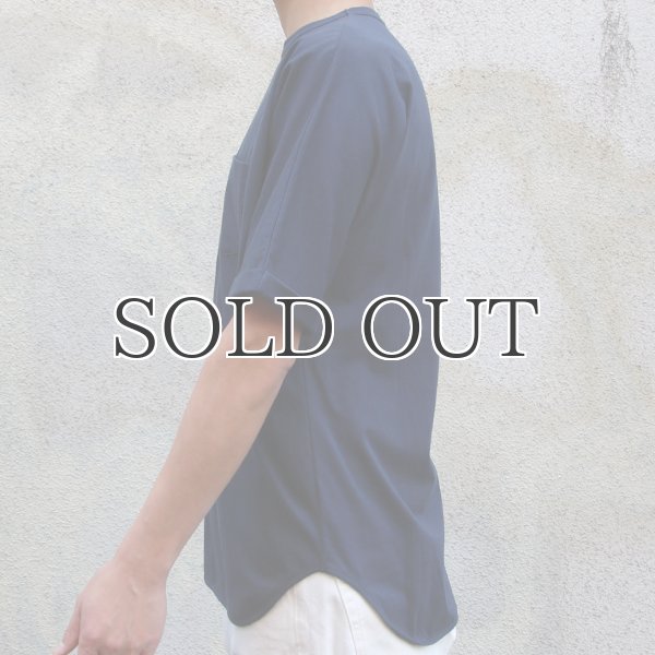 画像8: コーマ天竺ロールアップ胸ポケ付TEE【MADE IN JAPAN】『日本製』/ Upscape Audience  (8)