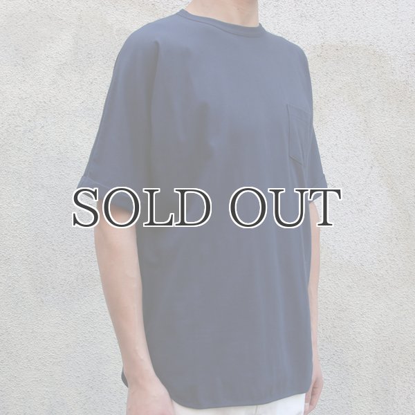 画像10: コーマ天竺ロールアップ胸ポケ付TEE【MADE IN JAPAN】『日本製』/ Upscape Audience  (10)