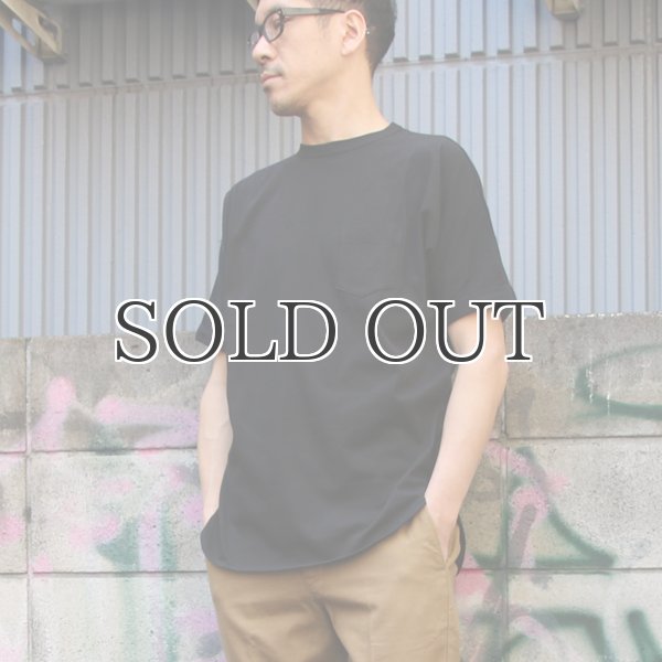 画像4: コーマ天竺ロールアップ胸ポケ付TEE【MADE IN JAPAN】『日本製』/ Upscape Audience  (4)