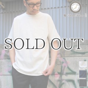 画像: コーマ天竺ロールアップ胸ポケ付TEE【MADE IN JAPAN】『日本製』/ Upscape Audience