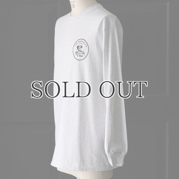 画像3: UCLA"4段カレッジプリント" 6oz米綿丸胴L/S Tee/ Audience (3)