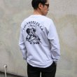 画像4: 360°SPORTS WEAR（スリーシックスティスポーツウェア）"LA" 6oz米綿丸胴L/S Tee/ Audience (4)