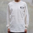 画像6: 360°SPORTS WEAR（スリーシックスティスポーツウェア）"TEXT" 6oz米綿丸胴L/S Tee/ Audience (6)